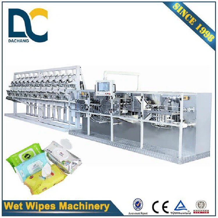 Automatic High Speed Baby Wet Wipe Machine