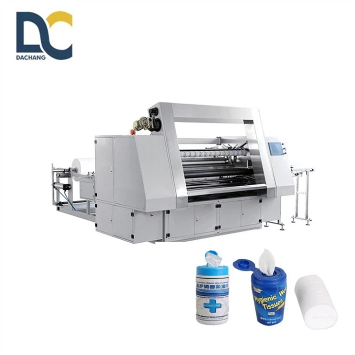 Single Piece Canister Wet Wipes Machine