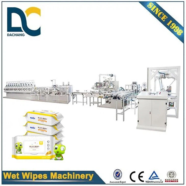 Wet Wipes Lid Applicator Machine